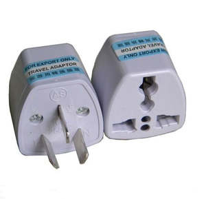 Others: International travel power adaptor to NZ socket 20 pics lot