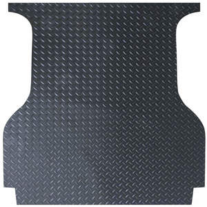Checker Plate Rubber Ute Mat To Fit Ford Ranger PX Dual Cab (November 2011 to Ju&hellip;