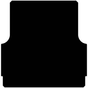 Rubber Ute Mat to suit Mercedes X-Class Dual Cab with Factory Tub Liner 2018 to Current
