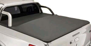 Clip On Ute Tonneau Cover to fit Mitsubishi (MQ / MR) Triton Dual Cab With Sports Bar