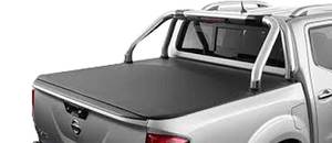 Clip On Ute Tonneau Cover to fit Nissan Navara NP300 Dual Cab With Sports Bar.