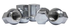 Wheel Nuts, Ball Style, Chrome