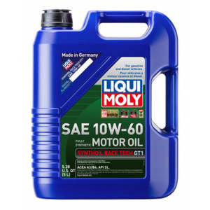 Liqui Moly: Liqui Moly Synthoil Race Tech GT1 SAE 10W-60 5 Litre