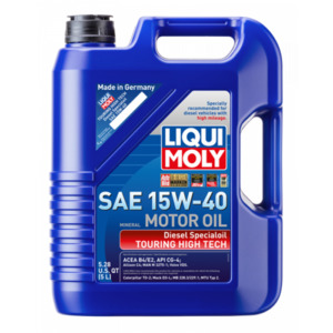 Liqui Moly: Liqui Moly Diesel Special Oil Touring High Tech SAE 15W-40 5 Litre