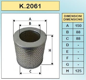FILTA M+H C1574 Filter Element