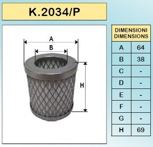 Products: FILTA 5 Micron Polyester Elem