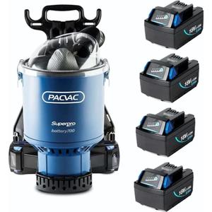 Commercial: Pacvac Superpro Battery Cordless Backpack Vacuum