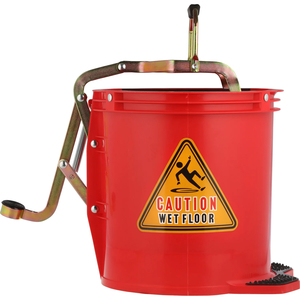 Accessories & Parts: Red Clean Wringer Bucket 16L