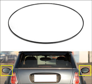 Products: Bmw Mini Cooper One R50 R52 R53 Replacement Heated Mirror Glass Left Or Right Side Aftermarket 51167058063