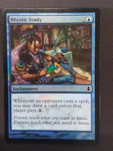 Magic The Gathering 1: Rhystic Study (cmA)