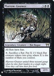 Magic The Gathering 1: Marrow-Gnawer (The List foil)