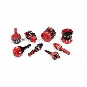 Dice: Poly Hero Dice Set - The Bard (Harlequinn)