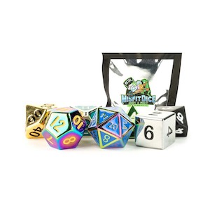 Dice: Fanroll - Mystery Metal Misfit Dice Set