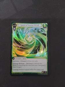 Grand Archive: Spirit of Serene Wind (Foil)