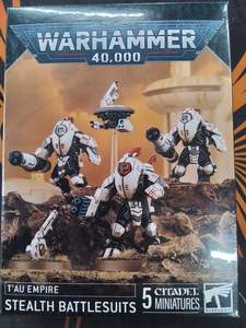 Wargaming: Warhammer 40K: Tau Empire Stealth Battlesuits 2017
