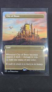 Mtg Singles: City of Brass (2X2, Fullart, Damaged)