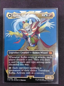 Mtg Singles: Kefka, Court Mage (FIN, Borderless)