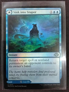 Mtg Singles: Sink into Stupor (MH3, Foil)