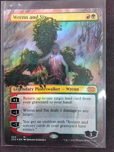 Mtg Singles: Wrenn and Six (2X2, Foil Borderless)