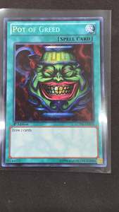Yugioh Singles: Pot of Greed (LCYW-EN059)