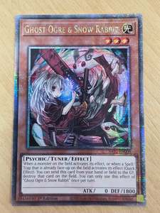 Yugioh Singles: Ghost Ogre & Snow Rabbit (RA02)