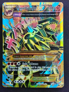 Pokemon: MEGA Primal Groudon Ex (Damaged)