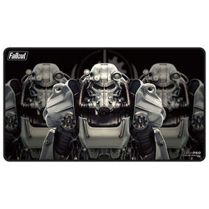 Fallout: Brotherhood of Steel Black Stitched Edge Playmat -  Bethesda