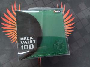 BCW Deck Vault 100 Green