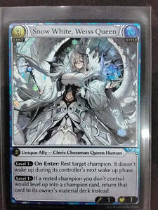 Grand Archive Singles: Snow White, Weiss Queen (DTR, EN-126 SR, Foil)