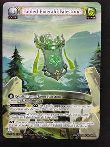 Fabled Emerald Fatestone // Byakko, White Tiger