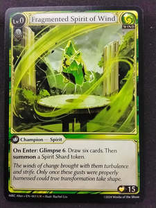 Grand Archive Singles: Fragmented Spirit of Wind