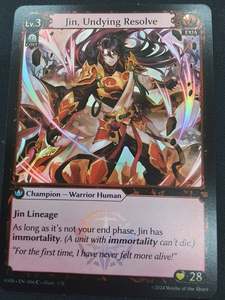 Jin, Undying Resolve (Foil)