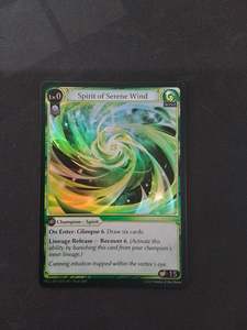 Grand Archive Singles: Spirit of Serene Wind (FTC 003 UR Foil)
