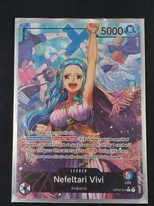 One Piece Singles: Nefeltari Vivi (OP04-001, Alt)