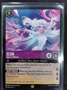 Lorcana Singles: Elsa Spirit of Winter (42/204)