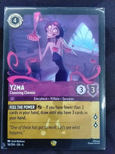 Lorcana Singles: Yzma Conniving Chemist (56/204)