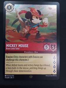 Mickey Mouse Brave Little Tailor foil