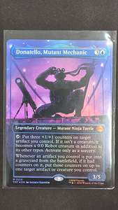 Mtg Singles: Donatello, Mutant Mechanic (TMT, Foil Boarderless)
