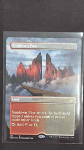 Mtg Singles: Sundown Pass (VOW, Boarderless)