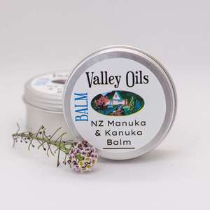 Products: NZ Manuka & Kanuka Balm • Valley Oils