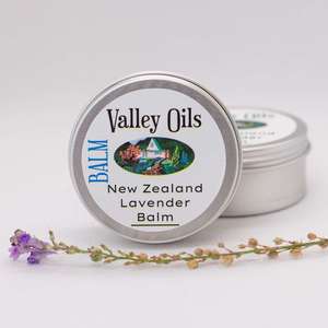 Products: New Zealand Lavender Balm • Valley Oils