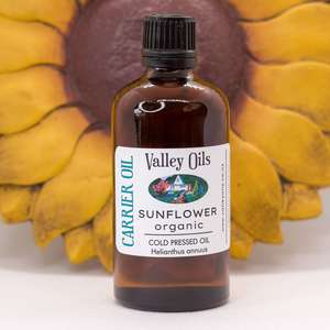 Organic Sunflower Base/Carrier Oil • Valley Oils