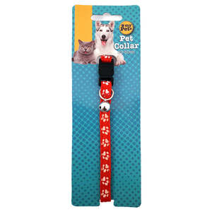 Clearance Items: Pet Cat Collar Red 20-30cm