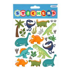 Arts Crafts Stationery: Stickers Dinosaurs 15x17cm