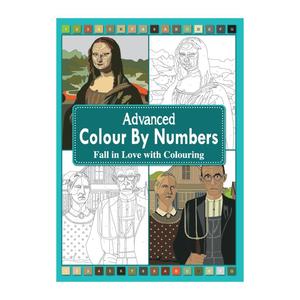 Advanced Colour by Number 64pg A4