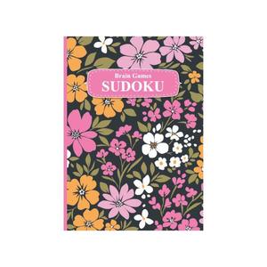 Arts Crafts Stationery: Puzzle Book Sudoku Floral 160pgs 180x128mm