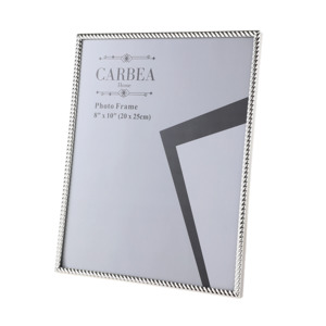 Carbea Home Range: Silver Picture Frame v2 8"x 10"