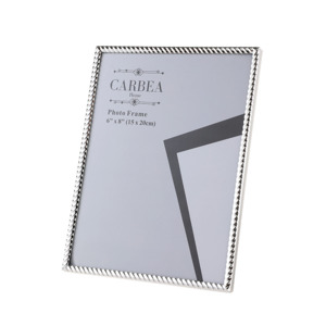 Carbea Home Range: Silver Picture Frame v2 6"x 8"