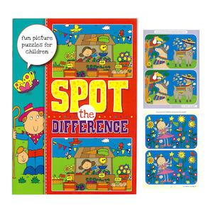 Clearance Items: Spot the Difference Puzzle Book 32pg