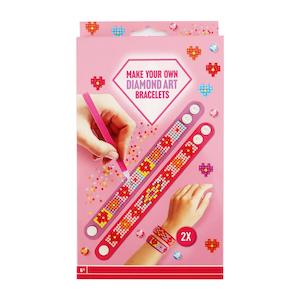 Arts Crafts Stationery: Art DYO Diamond Bracelet Set 2pc
